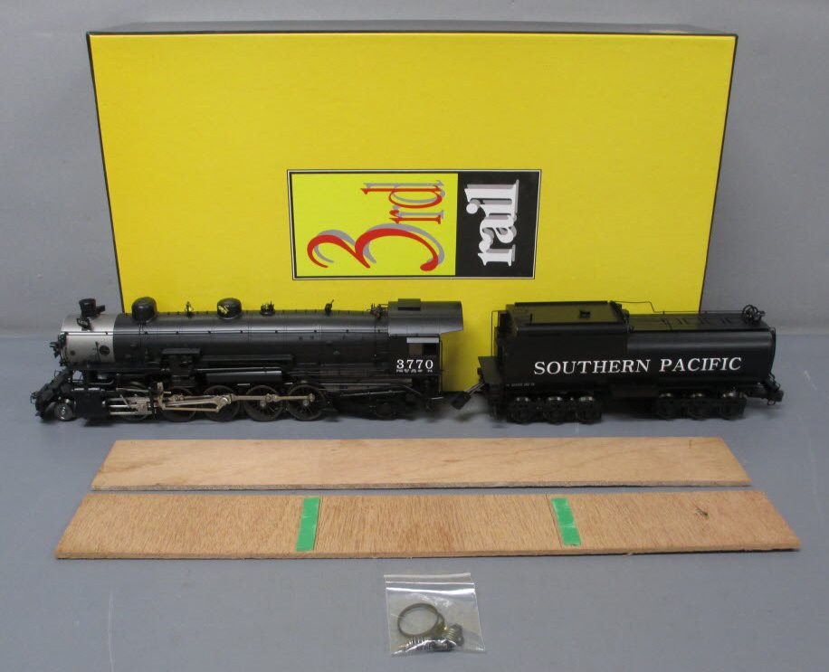 Sunset Models 3770 BRASS O Scale SP 2-10-2 F Series Steam Loco & Tender #3770 LN/Box