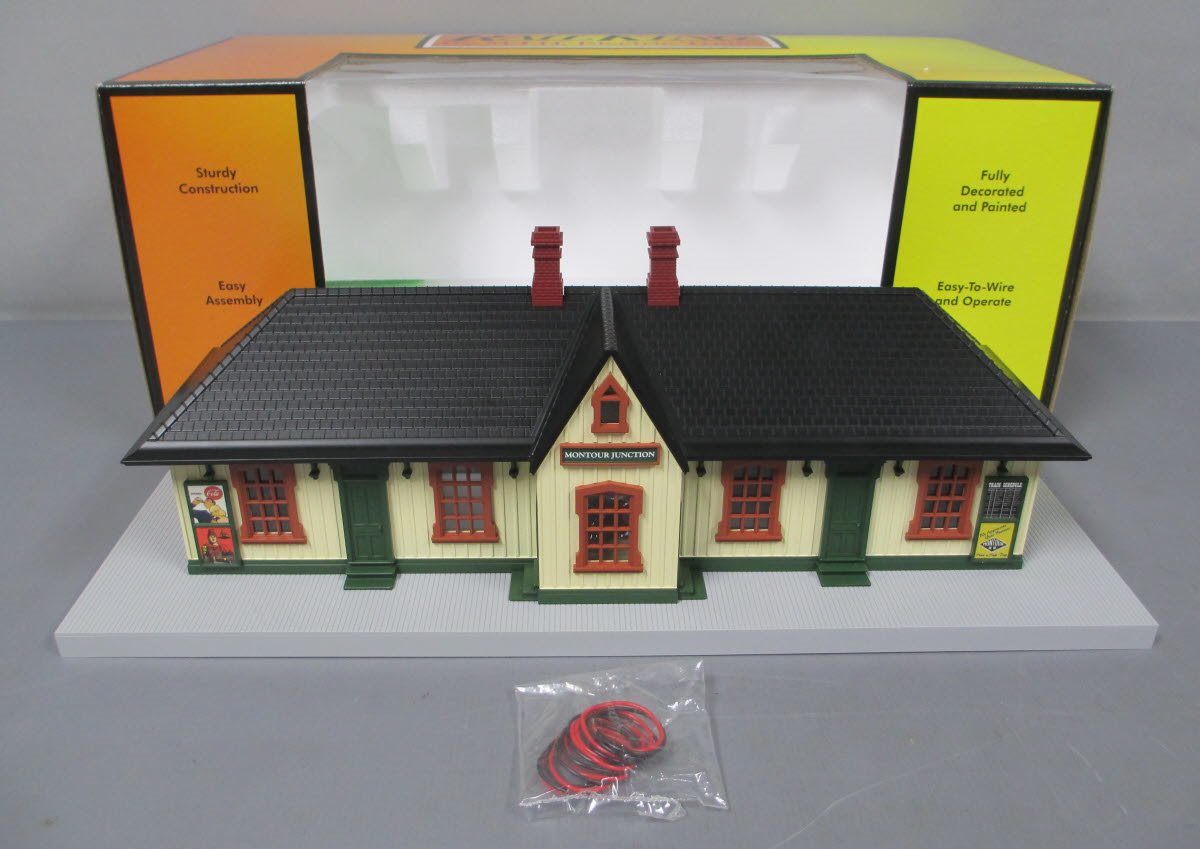 MTH 30-9095 Montour Country Passenger Station LN/Box