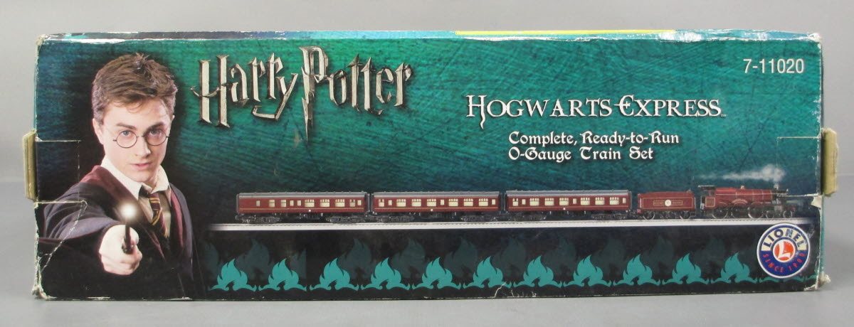Lionel 7-11020 O Gauge Harry Potter Hogwarts Express Steam Train Set EX/Box