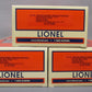 Lionel 6-11657 O Gauge Pacific Fruit Express Woodsided Refrigerator (Set of 3)