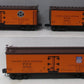 Lionel 6-11657 O Gauge Pacific Fruit Express Woodsided Refrigerator (Set of 3)