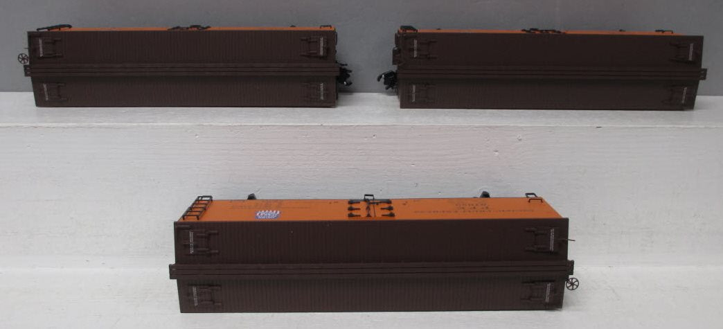 Lionel 6-11657 O Gauge Pacific Fruit Express Woodsided Refrigerator (Set of 3)