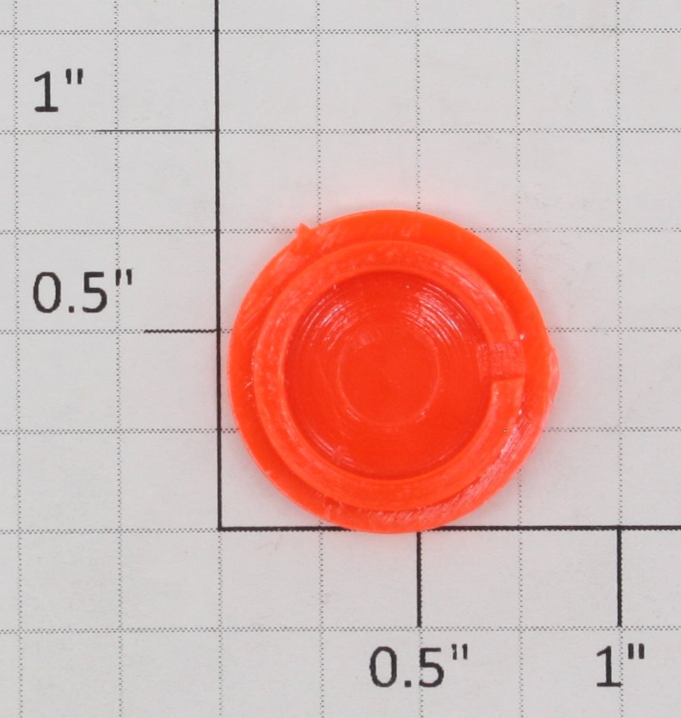 Lionel 20-34 KW "A" Gloss Orange Knob Cap