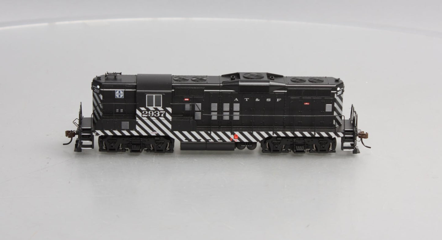 Bachmann 62809 HO Santa Fe GP9 Dynamic Brakes Diesel Locomotive #2937 w/ DCC