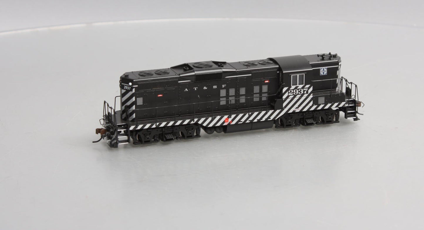 Bachmann 62809 HO Santa Fe GP9 Dynamic Brakes Diesel Locomotive #2937 w/ DCC