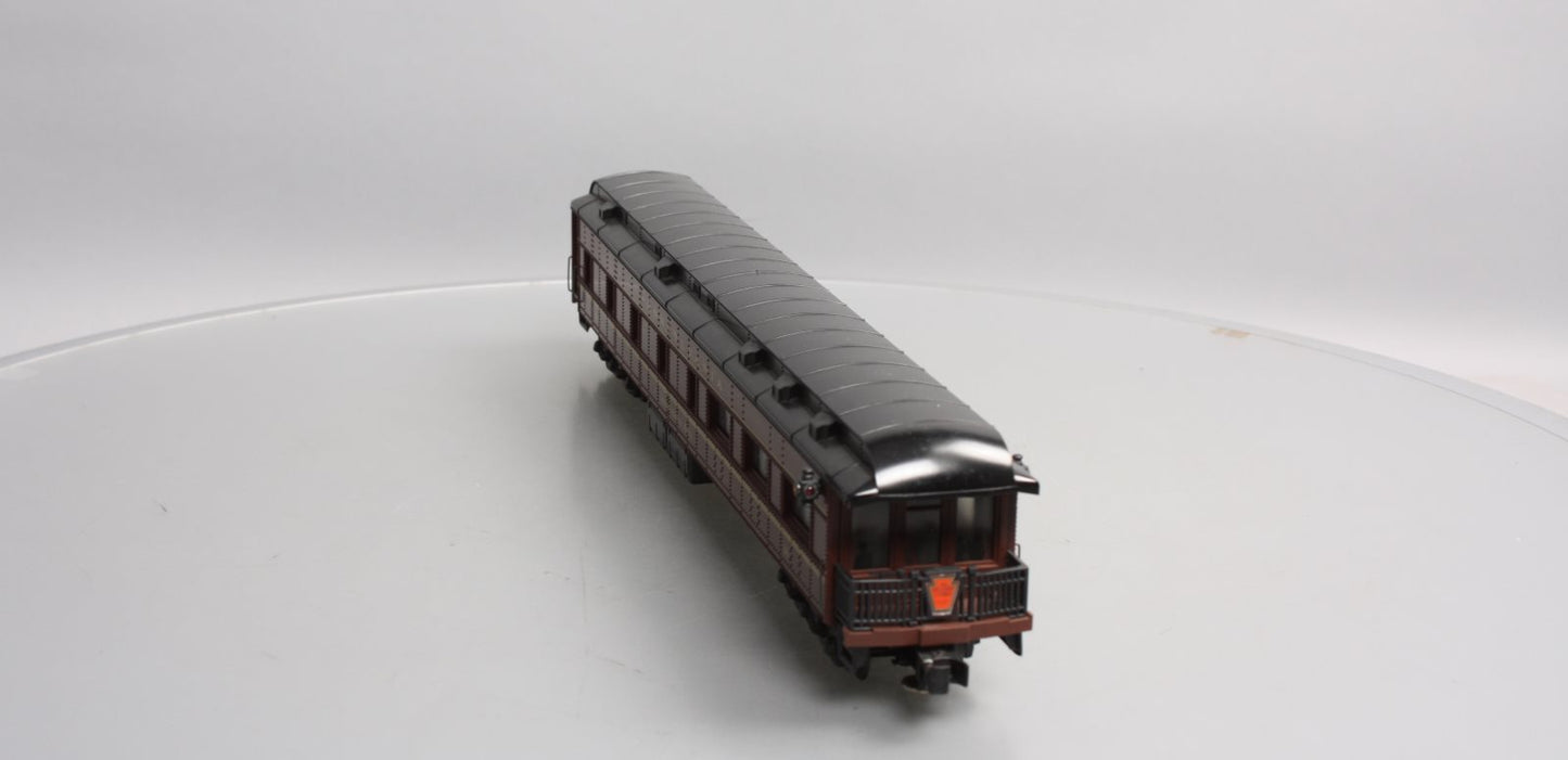 K-Line K-100 O Pennsylvania "Continental Hall" Heavyweight Observation Car #100 EX/Box
