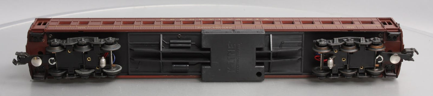 K-Line K-3774 O Gauge Pennsylvania "Penn Square" 18" Heavyweight Coach Car #3774 EX/Box