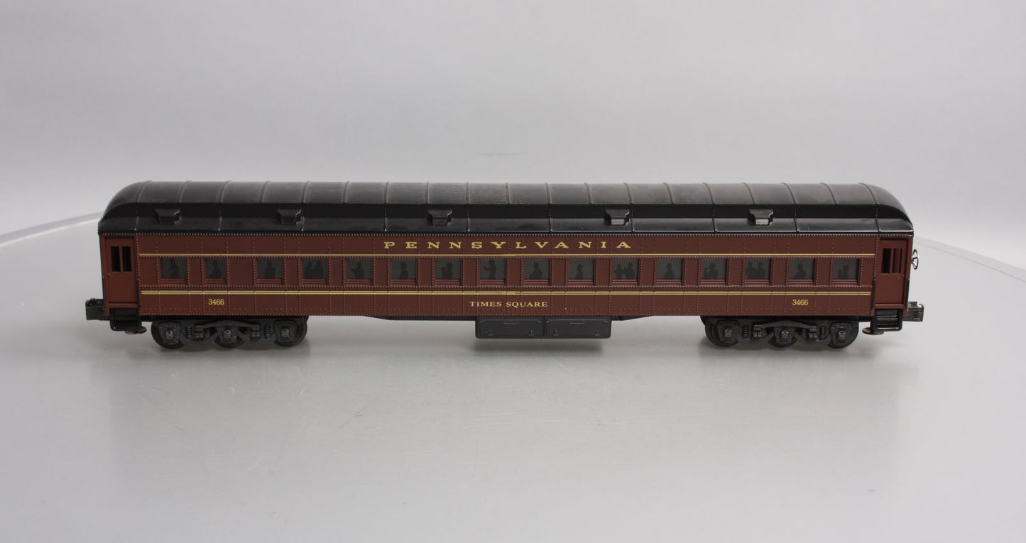 K-Line K-3466 O Pennsylvania "Time Square" 18" Heavyweight Coach Car #3466 LN/Box