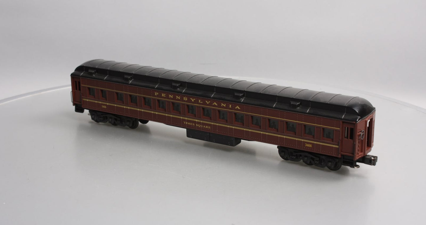K-Line K-3466 O Pennsylvania "Time Square" 18" Heavyweight Coach Car #3466 LN/Box
