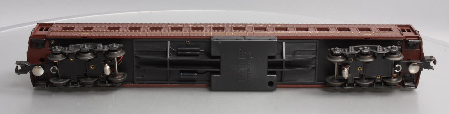 K-Line K-3466 O Pennsylvania "Time Square" 18" Heavyweight Coach Car #3466 LN/Box