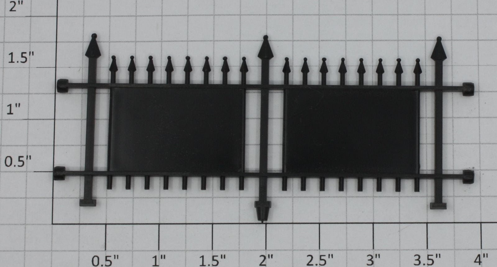 Lionel 12731-5 Black Station Platform Fence