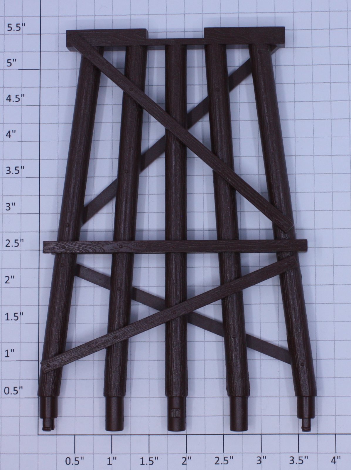 Lionel 12037-110 Brown Pier #10 Fastrak Trestle