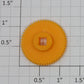 Lionel 12741-285 Intermodal Crane Orange Winding Spool Gear