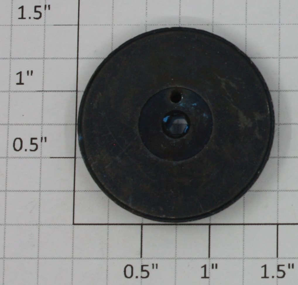 Lionel 18719-124 Tank Engine End Wheel with Blue Spoked Insert
