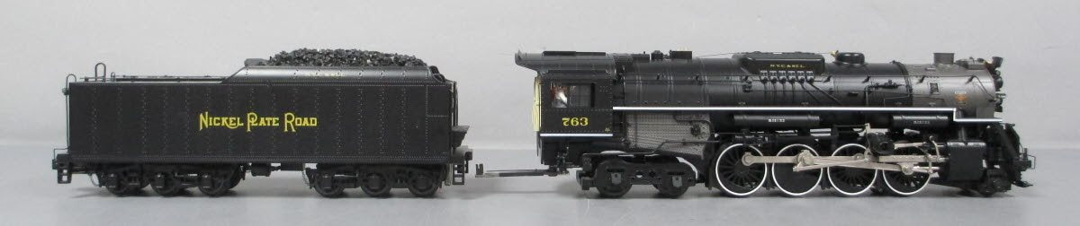 MTH 20-3796-1 O Gauge NKP 2-8-4 Berkshire Steam Engine W/ PS3 #763 (Hi-Rail) LN/Box