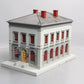MTH 30-9099 O Gray & Maroon Police Station Assembled Building EX
