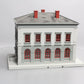 MTH 30-9099 O Gray & Maroon Police Station Assembled Building EX