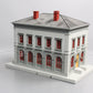 MTH 30-9099 O Gray & Maroon Police Station Assembled Building EX