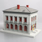 MTH 30-9099 O Gray & Maroon Police Station Assembled Building EX
