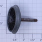 Lionel 8315-530 Gear Wheel and Axle with Plain Black Wheel Insert