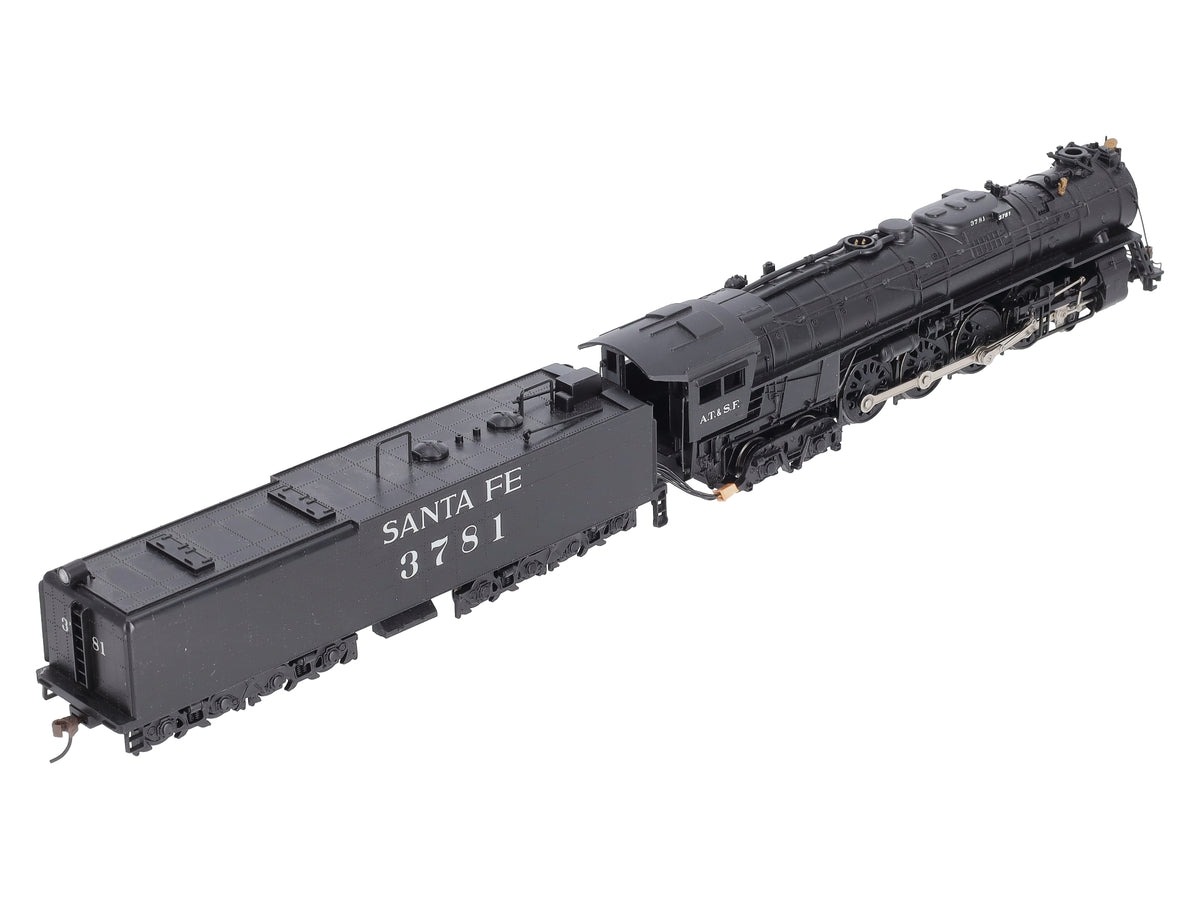 Bachmann 50802 HO Santa Fe 4-8-4 Northern Steam Locomotive #3781 w/DCC LN/Box