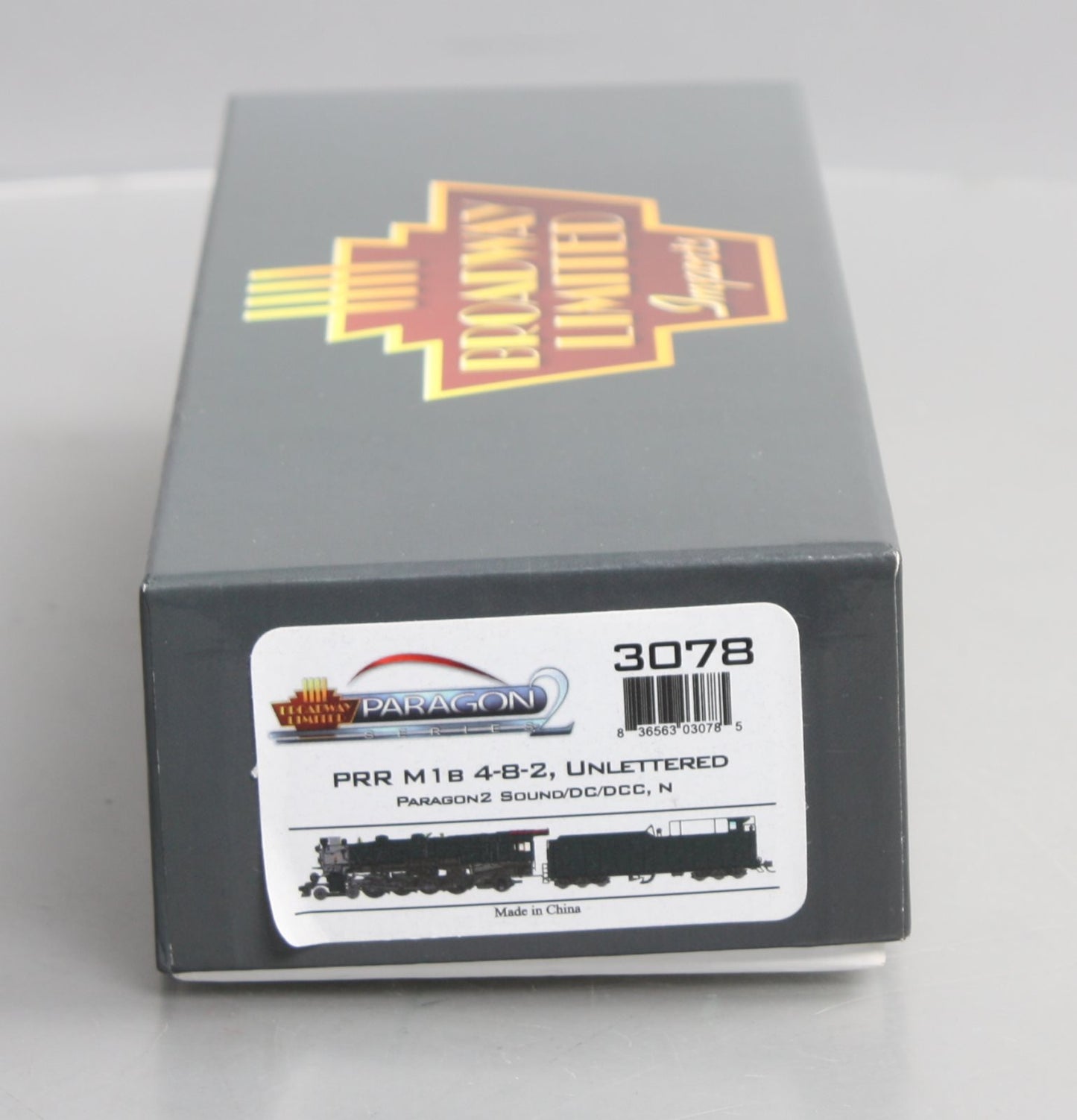 Broadway Limited 3078 N Painted, Unlettered PRR Class M1b 4-8-2 Steam Loco w DCC