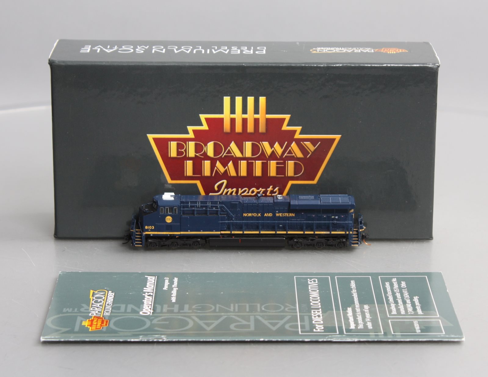 Broadway Limited 3547 N Norfolk Southern GE ES44AC Diesel Loco Paragon3 #8103
