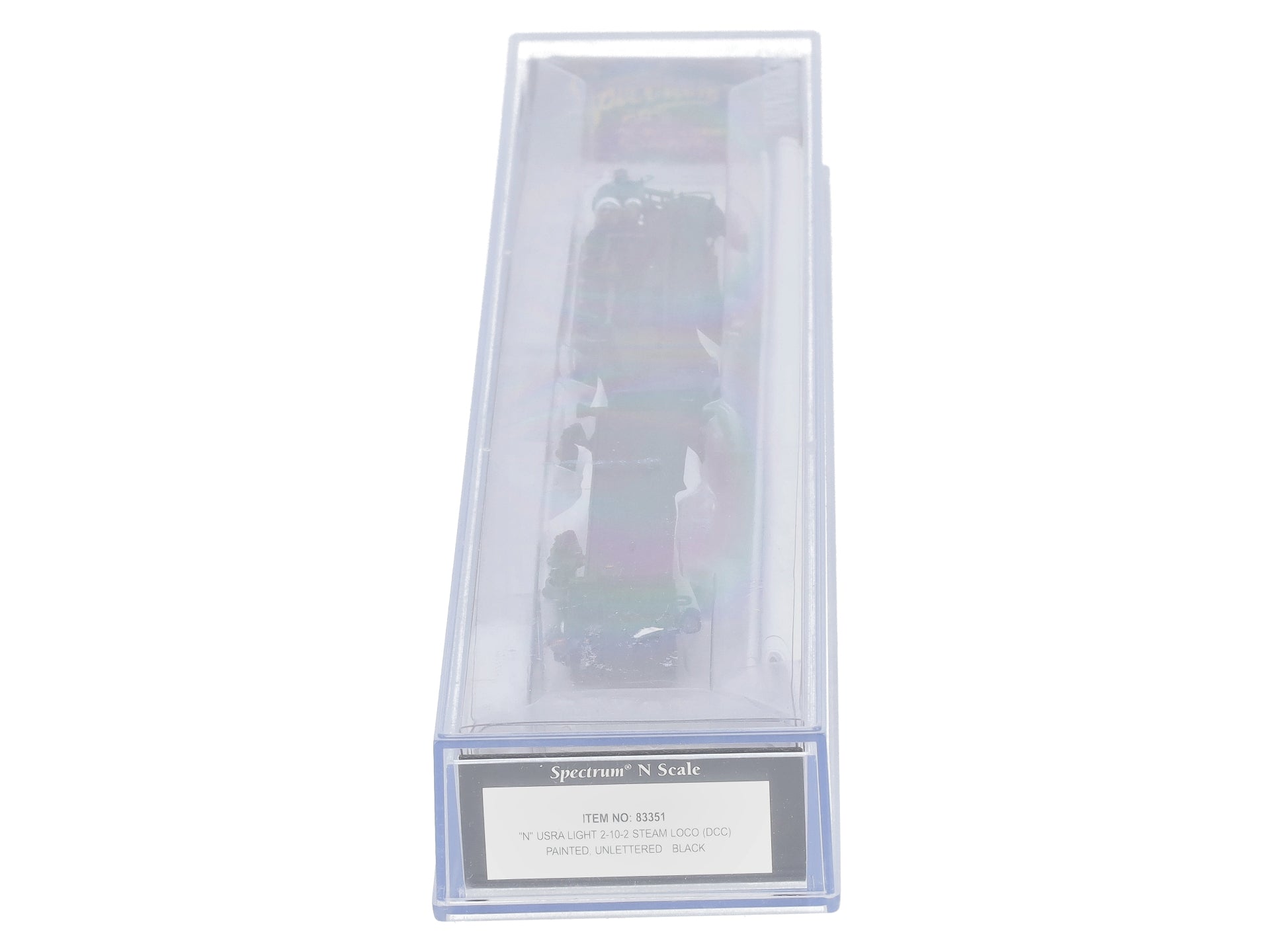 Bachmann 83351 N Spectrum Painted Unlettered USRA Light 2-10-2 Steam Locomotive