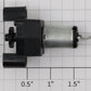Lionel 21448-107 Motor & Gearbox Assembly for K-Line Milk Ejector