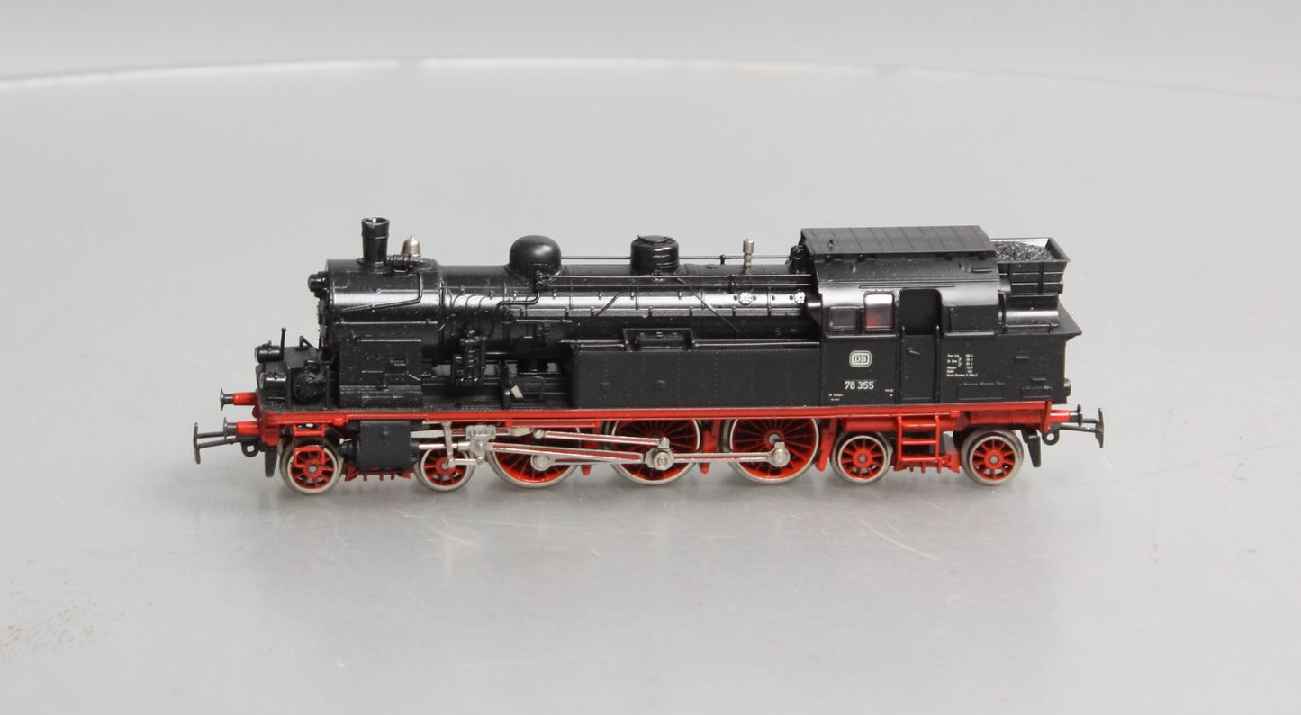 Marklin 8306 HO Scale DB Steam Locomotive #78355 LN/Box