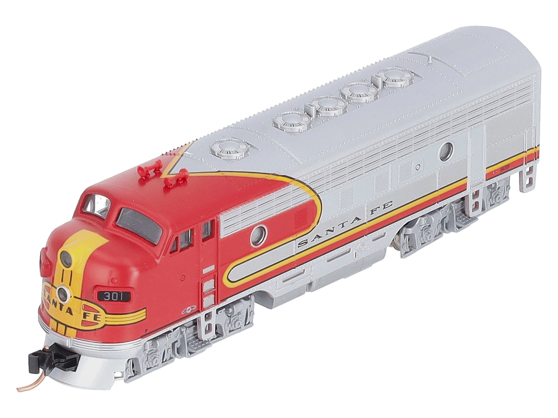 Kato 176-2121 N Santa Fe Warbonnet EMD F7A Diesel Locomotive #301