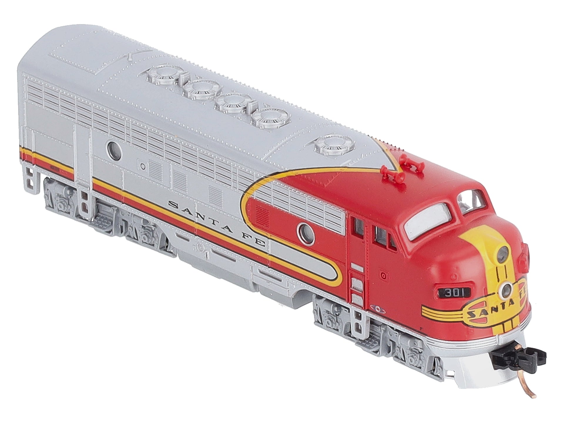 Kato 176-2121 N Santa Fe Warbonnet EMD F7A Diesel Locomotive #301