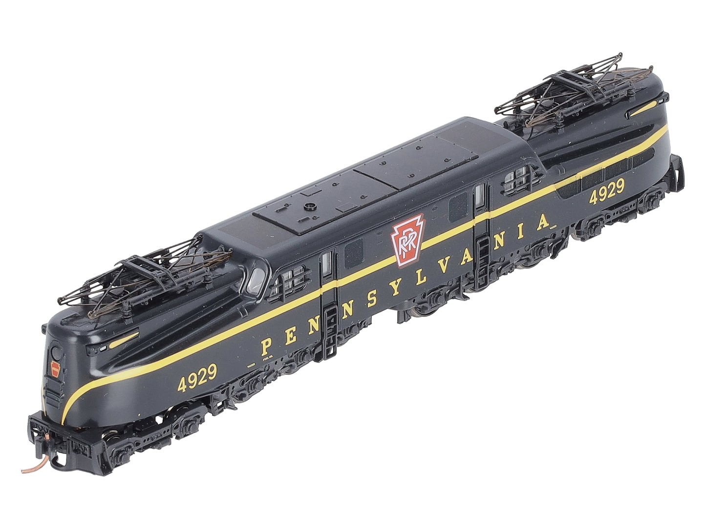 Kato 137-2012 PRR Green Single Stripe GG-1 Electric Locomotive #4929