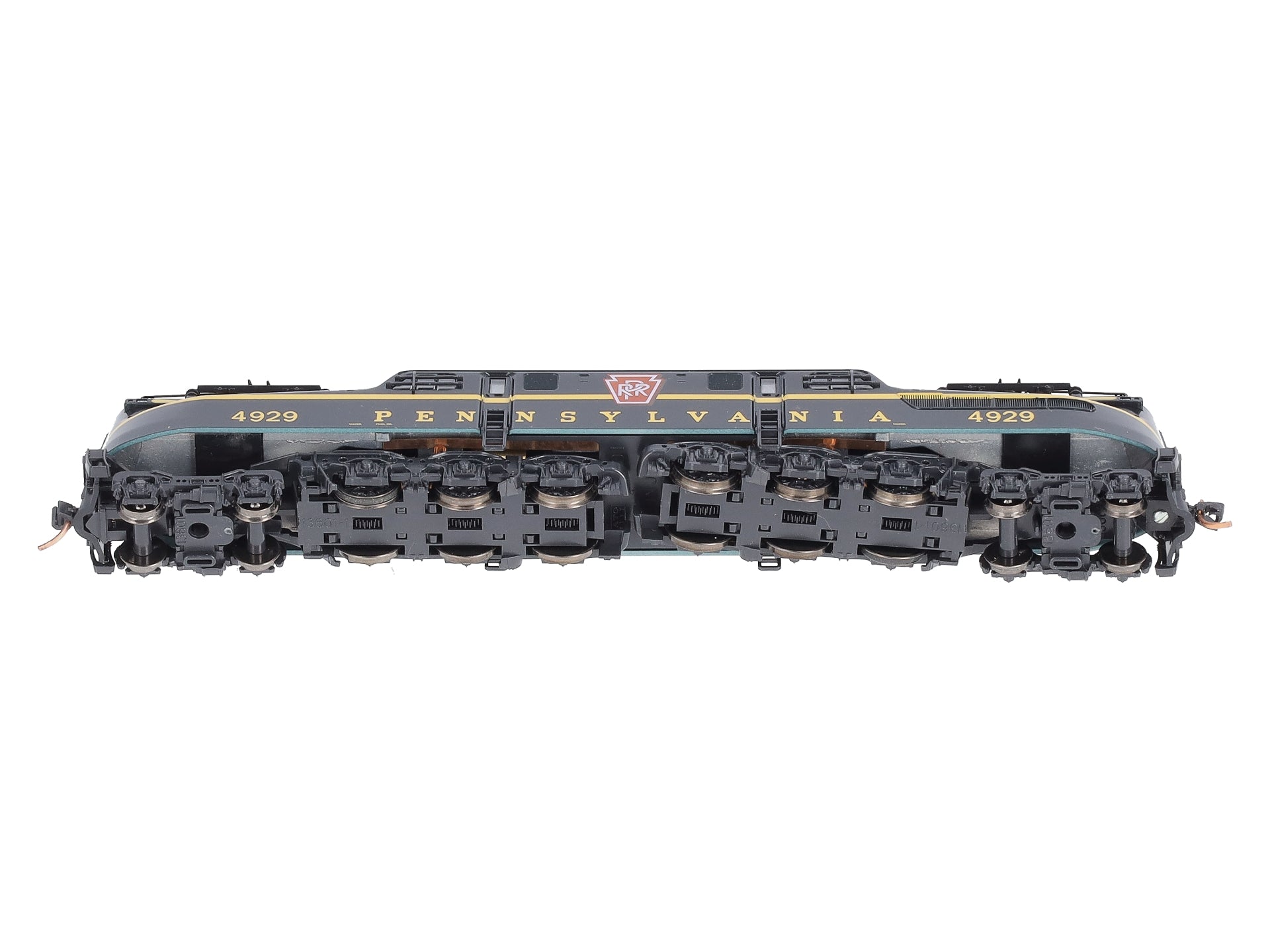 Kato 137-2012 PRR Green Single Stripe GG-1 Electric Locomotive #4929