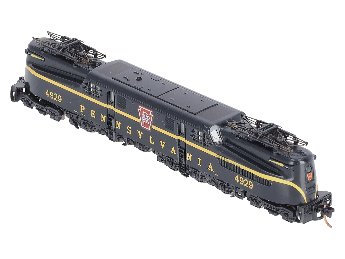 Kato 137-2012 PRR Green Single Stripe GG-1 Electric Locomotive #4929