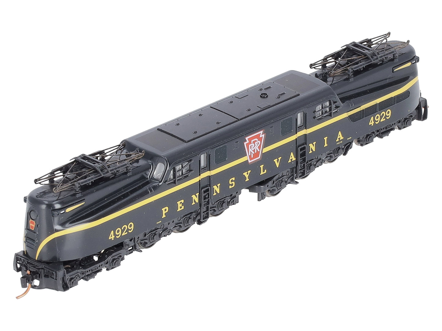 Kato 137-2012 PRR Green Single Stripe GG-1 Electric Locomotive #4929
