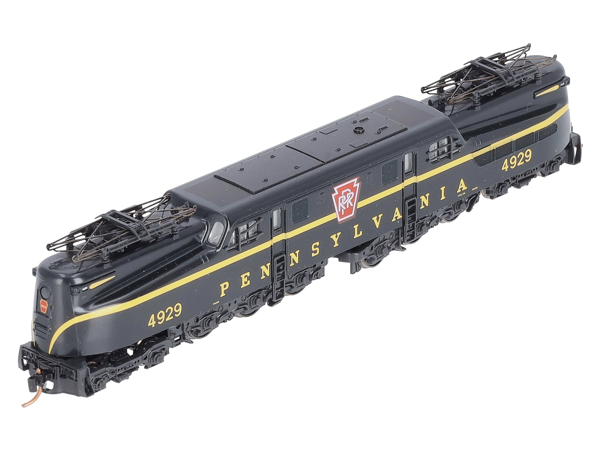 Kato 137-2012 PRR Green Single Stripe GG-1 Electric Locomotive #4929