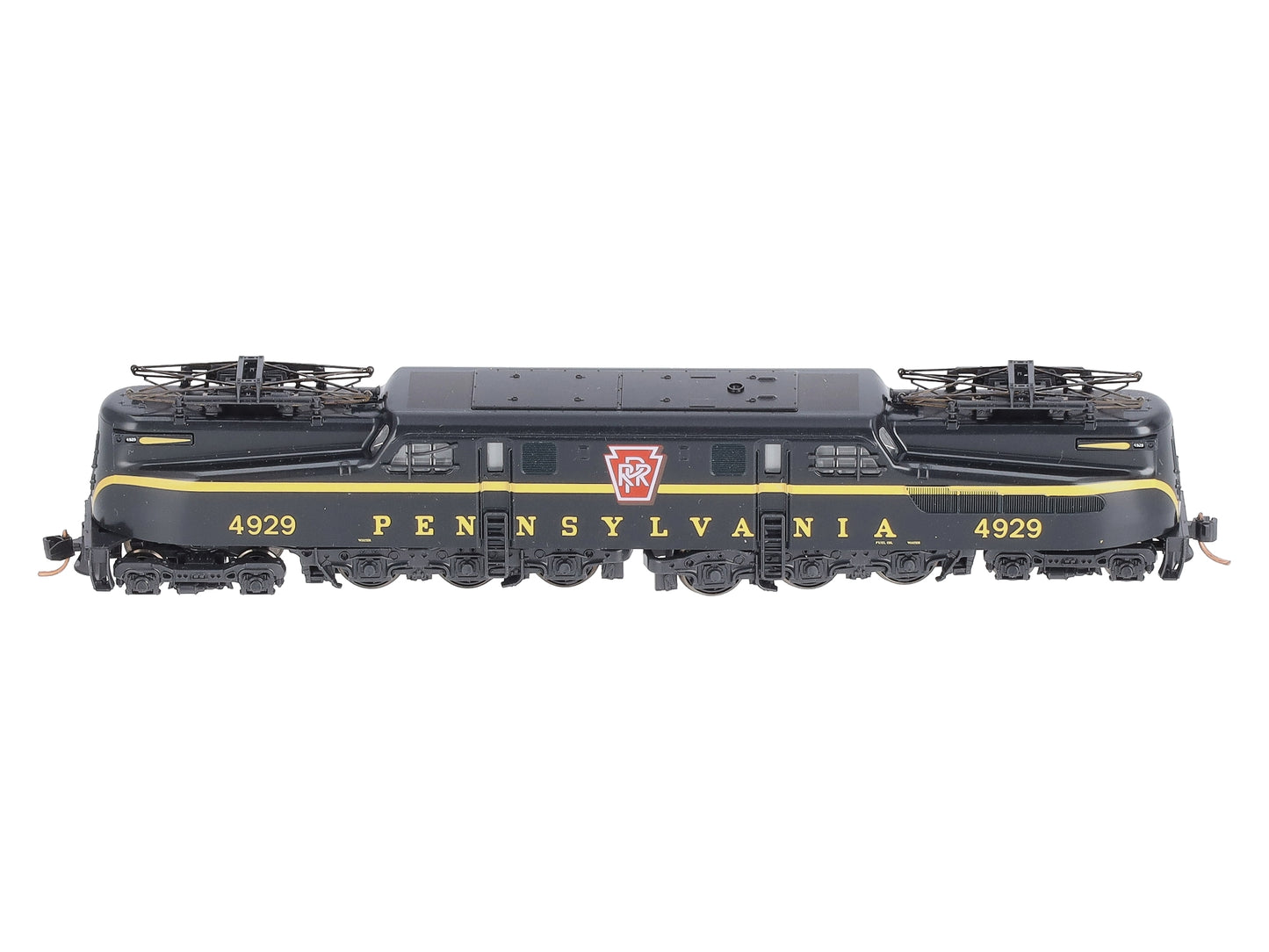 Kato 137-2012 PRR Green Single Stripe GG-1 Electric Locomotive #4929