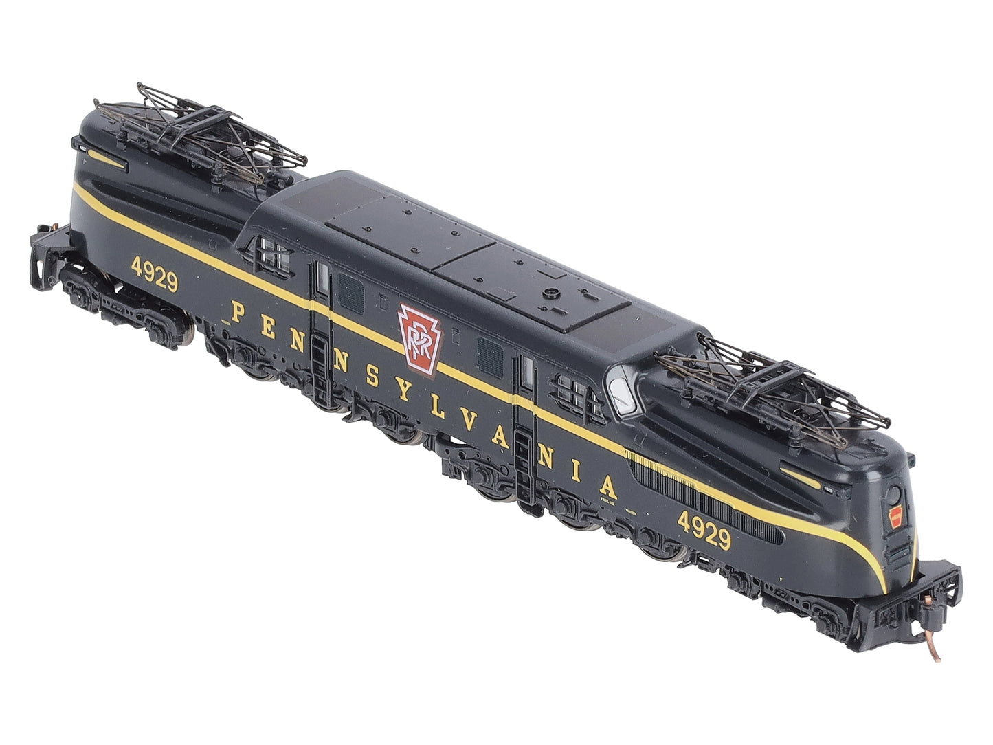 Kato 137-2012 PRR Green Single Stripe GG-1 Electric Locomotive #4929