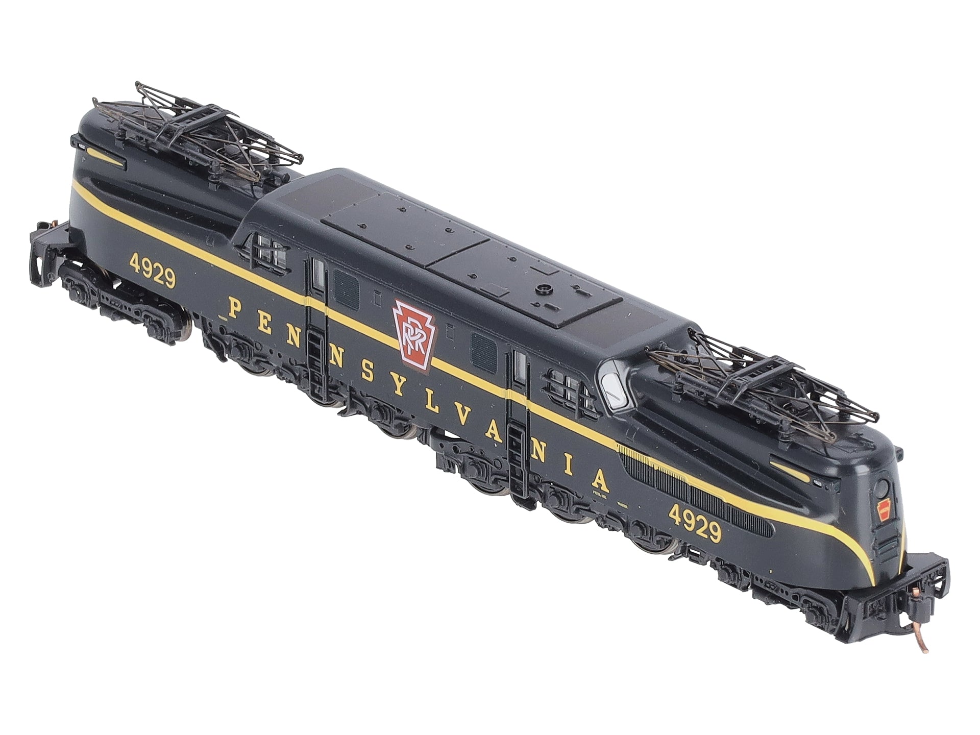 Kato 137-2012 PRR Green Single Stripe GG-1 Electric Locomotive #4929