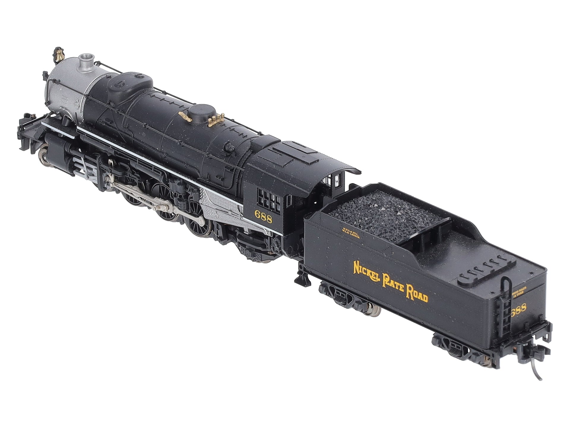Kato 126-0206 N Scale NKP Heavy Mikado Steam Locomotive & Tender LN
