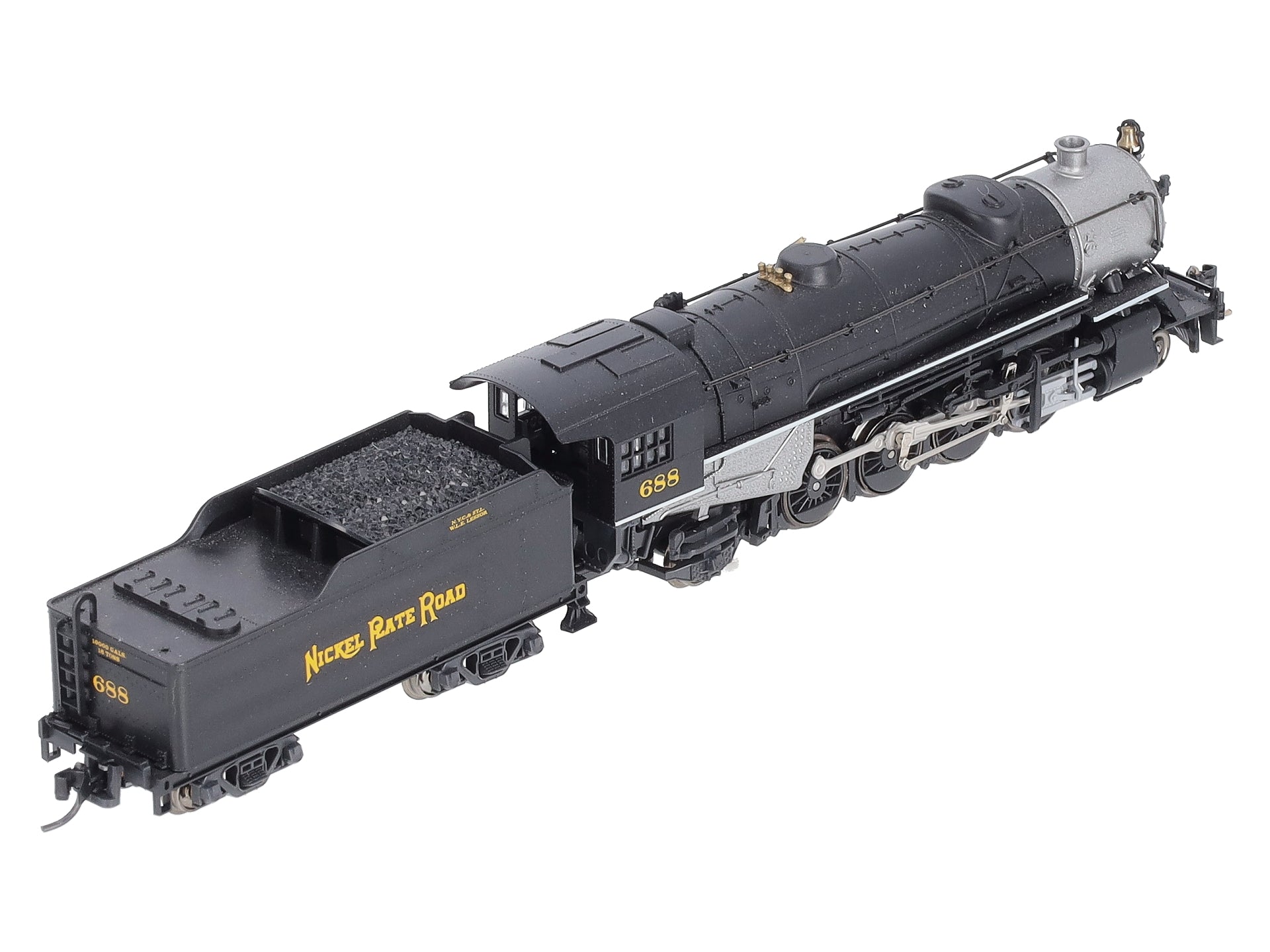 Kato 126-0206 N Scale NKP Heavy Mikado Steam Locomotive & Tender LN