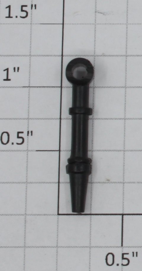 Lionel 9067-50 Black Glue In Plastic Stove Pipe