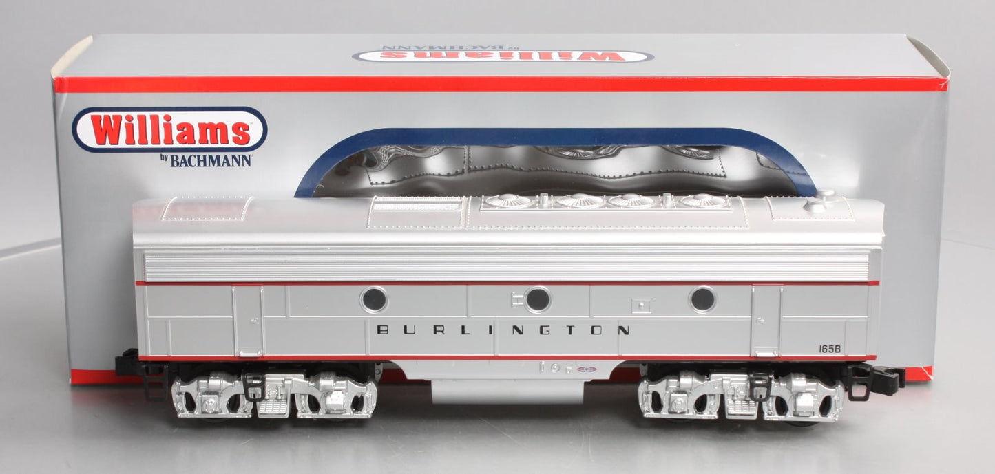 Williams 20804 O Gauge CB&Q F7 Diesel Locomotive B-Unit Dummy