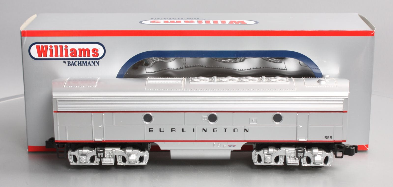 Williams 20804 O Gauge CB&Q F7 Diesel Locomotive B-Unit Dummy