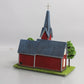Menards 279-6362 HO Scale Red Church Pre-Built Building