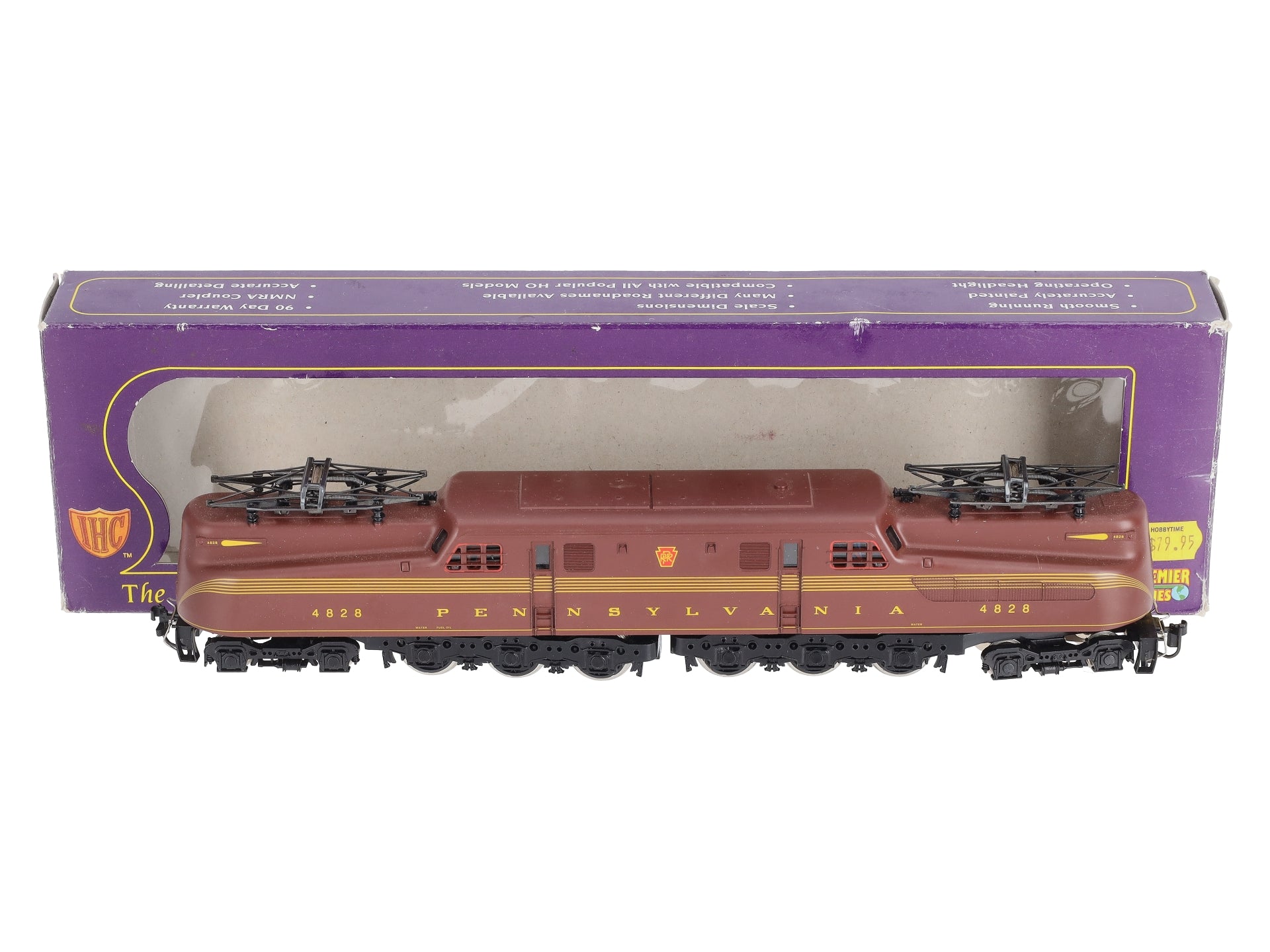 IHC M9650 HO Scale Pennsylvania GG-1 Electric Locomotive #4828 EX/Box