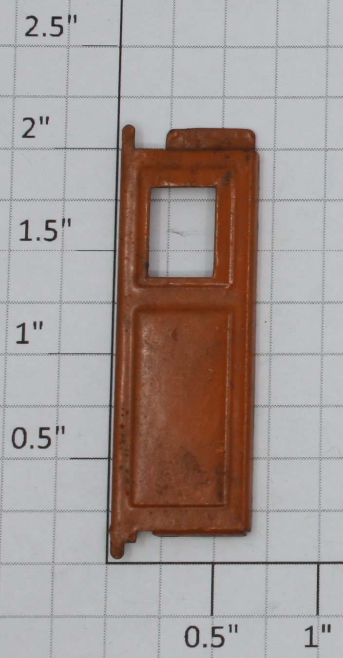 Lionel 607-2 Orange Left Hand Metal Boxcar Door