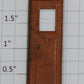 Lionel 607-2 Orange Left Hand Metal Boxcar Door