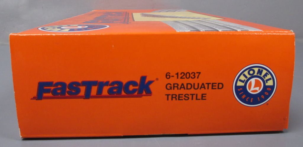 Lionel 6-12037 O FasTrack Graduated Trestle Set LN/Box